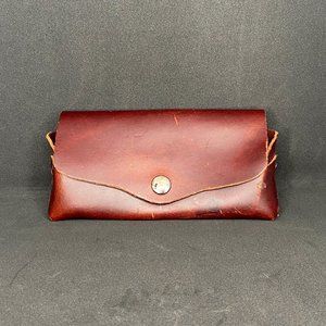 Genuine Leather Sunglasses Case